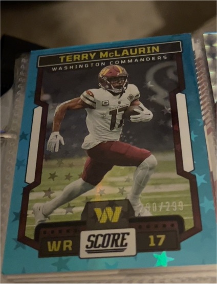 2023 Panini Score #255 Terry McLaurin — front