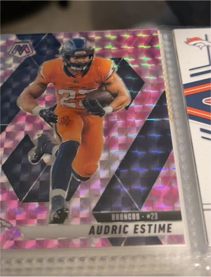 2025 Panini Mosaic #208 Audric Estime — front