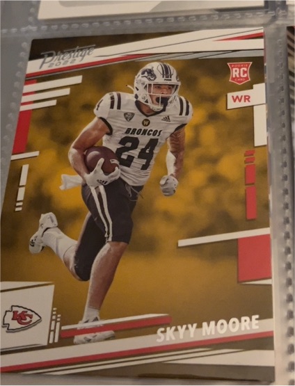 2022 Panini Prestige #372 Skyy Moore — front