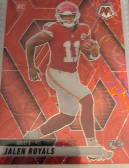 2025 Panini Mosaic #313 Jalen Royals — front