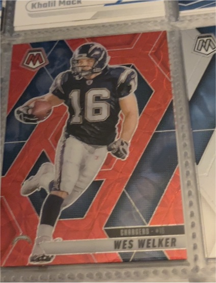 2025 Panini Mosaic #205 Wes Welker — front