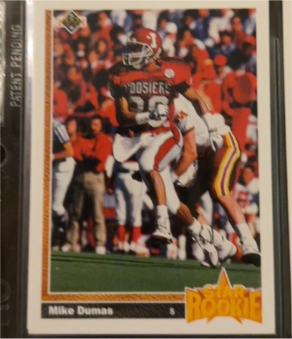 1991 Upper Deck #3 Mike Dumas — front