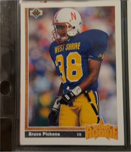 1991 Upper Deck #26 Bruce Pickens — front