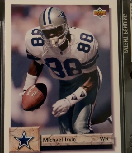 1992 Upper Deck #345 Michael Irvin — front