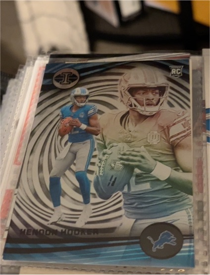 2023 Panini Illusions #37 Hendon Hooker Rookie Detroit Lions — front