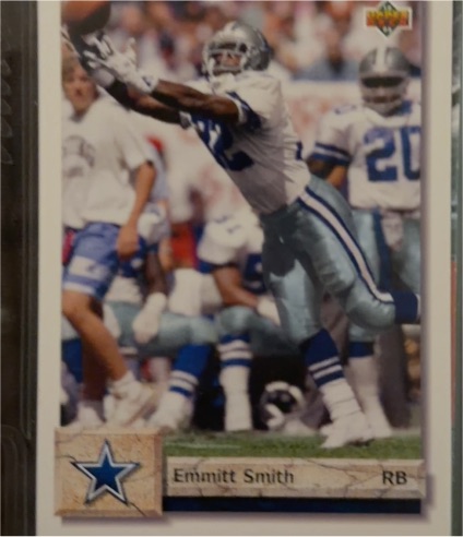 1992 Upper Deck #254 Emmitt Smith — front