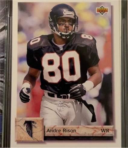 1992 Upper Deck #156 Andre Rison — front