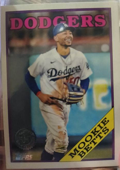 2023 Topps Series 1 1988 Topps #T88-88 Mookie Betts — front