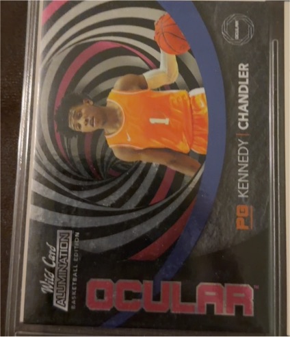 2022 Wild Card Alumination Ocular #AOC-17 Kennedy Chandler — front