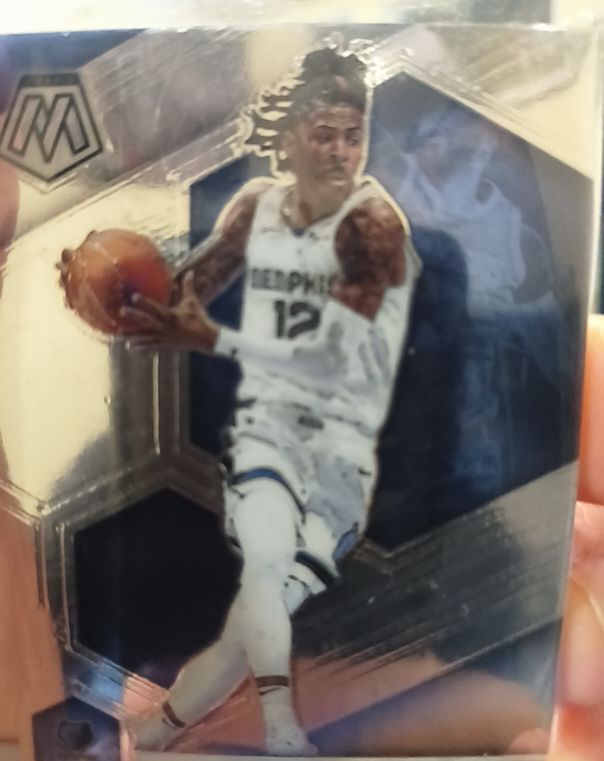2020-21 Panini Mosaic Elevate #13 Ja Morant — front