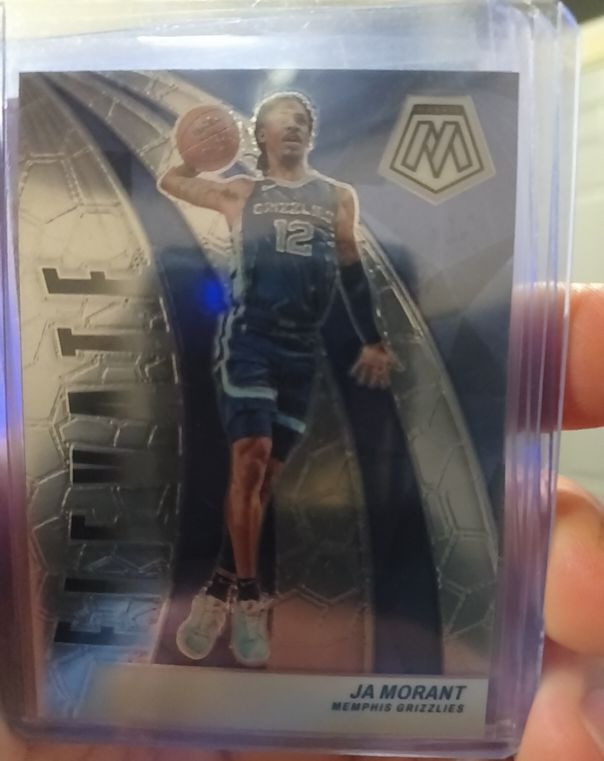 2023-24 Panini Mosaic #25 Ja Morant Elevate — front