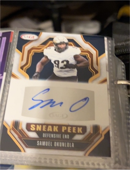 2025 Sage Sneak Peek #SPA-SO Samuel Okunlola — front