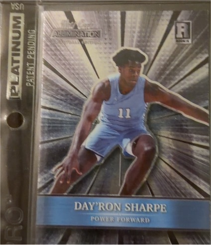 2021-22 Wild Card Alumination #ABC-20 Day'Ron Sharpe — front