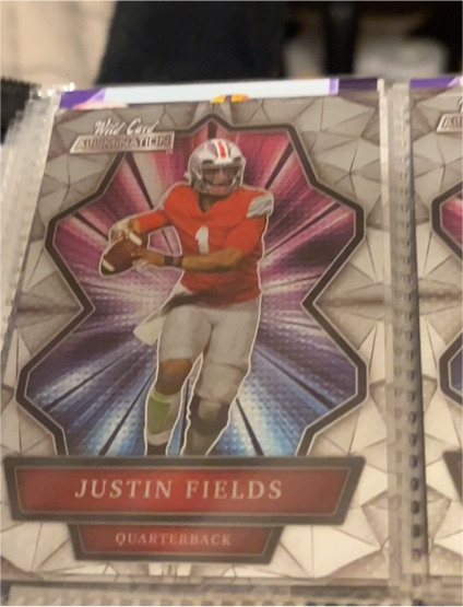 2021 Wild Card Alumination #ABC-2 Justin Fields — front