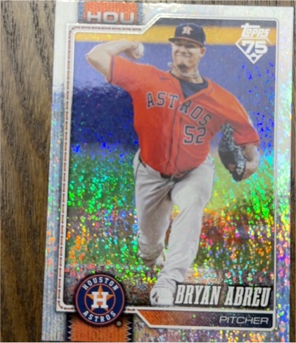 2026 Topps Series 1 #231 Bryan Abreu — front