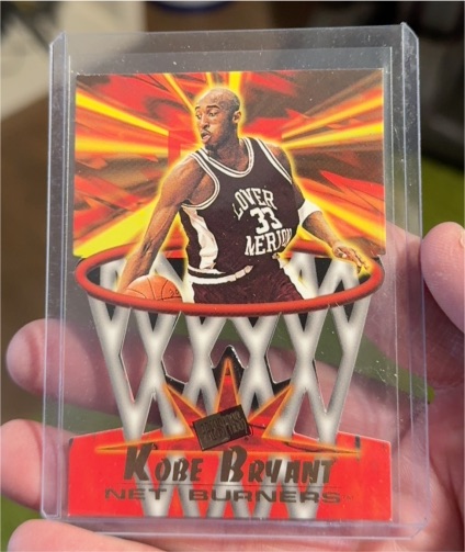 1996 Press Pass Net Burners #NB13 Kobe Bryant — front