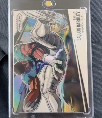 2025 Panini Prizm Manga #2 Saquon Barkley — front