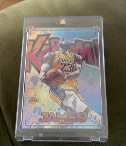 2023-24 Panini Crown Royale #2 LeBron James Kaboom! — front