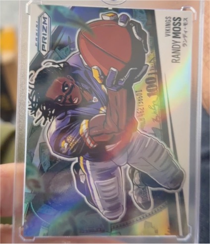 2025 Panini Prizm Manga Horizontal #6 Randy Moss — front