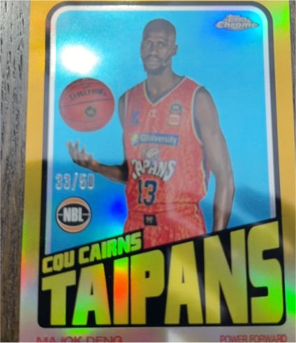 2022-23 Topps Chrome NBL 1972 Topps #72-6 Majok Deng — front