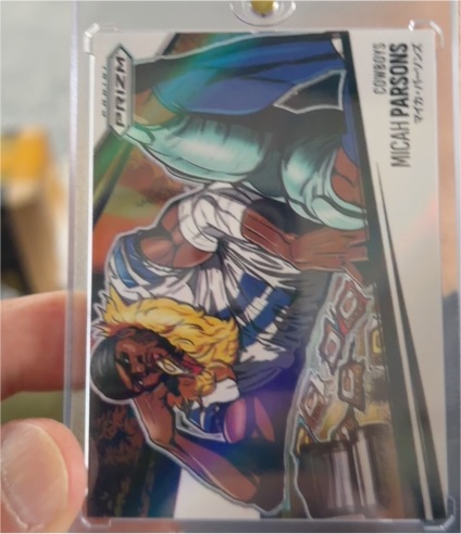 2025 Panini Prizm Manga #3 Micah Parsons — front