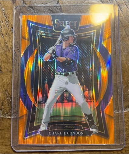 2025 Panini Select #91 Charlie Condon — front