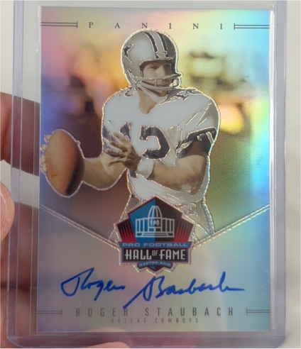 2025 Panini Prizm Hall of Fame #1985 Roger Staubach — front