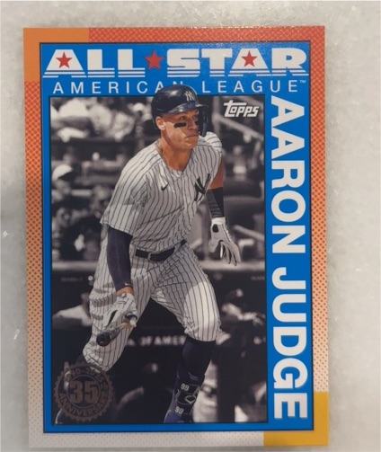 2025 Topps Series 2 35th Anniversary All-Star #90AS-12 Aaron Judge — front