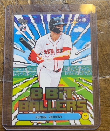 2026 Topps Celebrations 8 Bit Ballers #8B-2 Roman Anthony — front