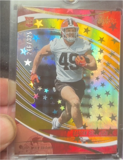 2025 Panini Absolute #112 Carson Schwesinger — front