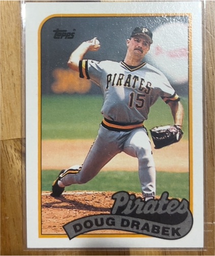 1989 Topps #478 Doug Drabek — front
