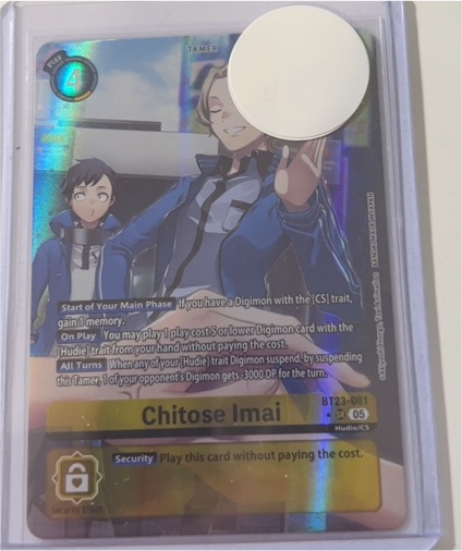 Digimon Card Game BT23-081 Chitose Imai — front