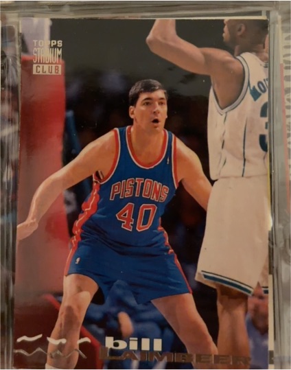 1993-94 Topps Stadium Club #131 Bill Laimbeer — front