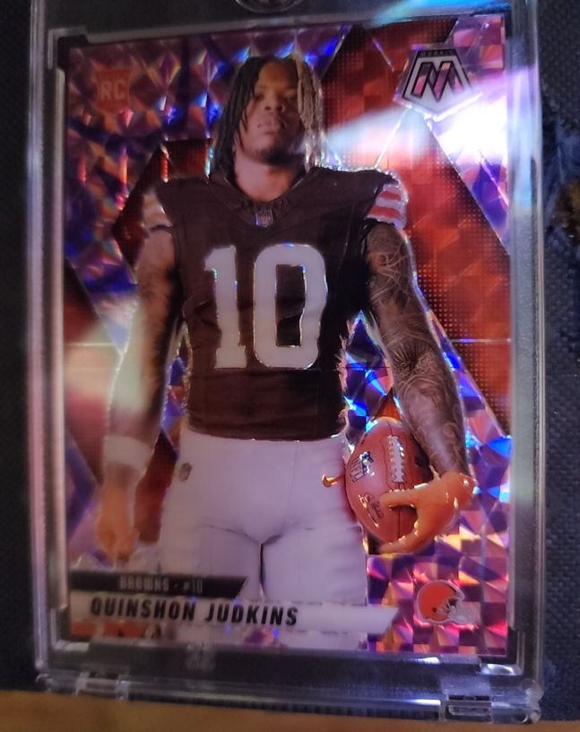 2025 Panini Mosaic #276 Quinshon Judkins Rookie — front