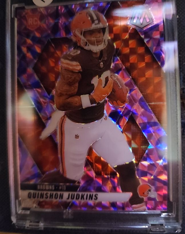 2025 Panini Mosaic #365 Quinshon Judkins — front