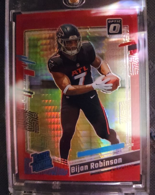 2023 Donruss Optic #206 Bijan Robinson — front