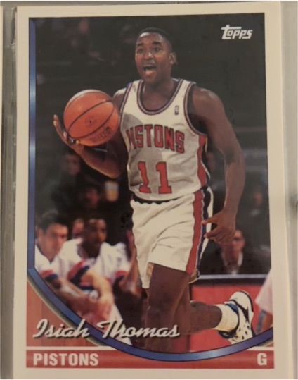 1993-94 Topps #311 Isiah Thomas — front