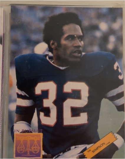 1994 Interlink In Pursuit of Justice The Simpson Case #P1 O.J. Simpson — front
