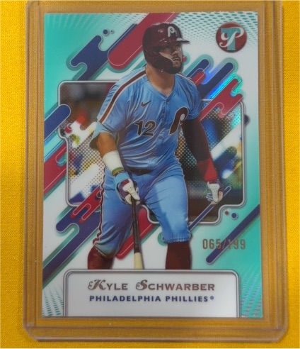 2025 Topps Pristine #144 Kyle Schwarber — front
