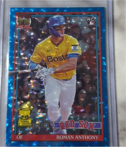 2026 Topps Series 1 #T91-71 Roman Anthony — front