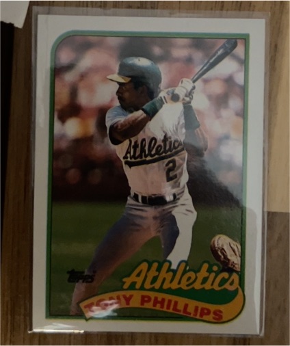 1989 Topps #248 Tony Phillips — front