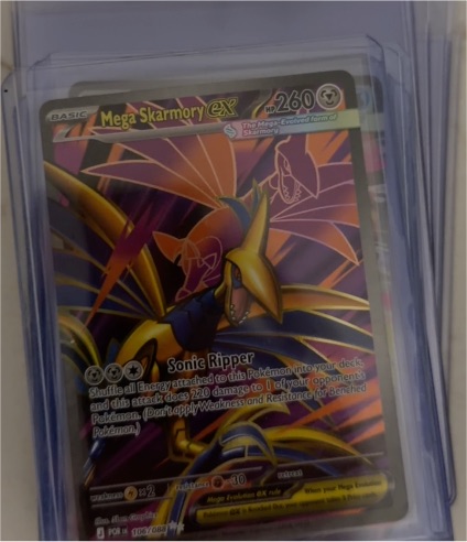 2016 Pokemon Mega Skarmory ex 106/088 Perfect Order Full Art — front