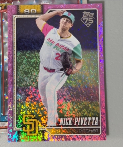 2026 Topps Series 1 #9 Nick Pivetta — front