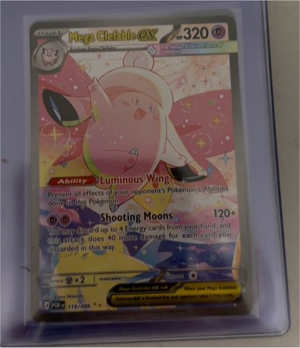 2020 Pokémon Perfect Order #119 Mega Clefable ex — front