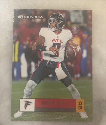 2025 Panini Donruss Retro #R05-MPJ Michael Penix Jr. — front