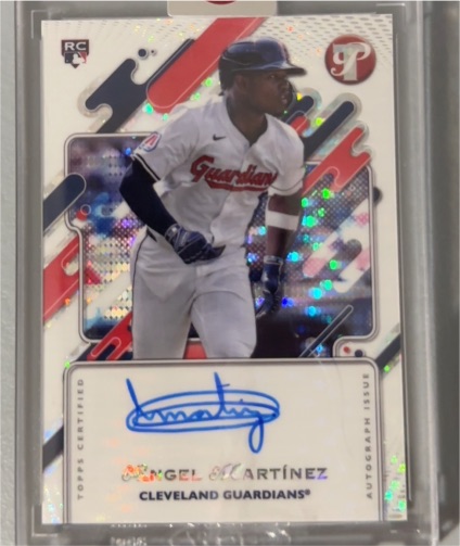 2025 Topps Pristine #PA-AMA Angel Martinez — front