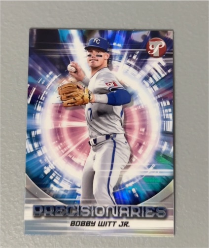 2025 Topps Pristine #PR-7 Bobby Witt Jr. Precisionaries — front