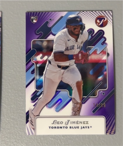 2025 Topps Pristine #211 Leo Jiménez — front