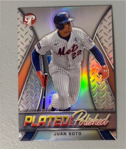 2025 Topps Pristine #PP-8 Juan Soto Plated and Polished — front