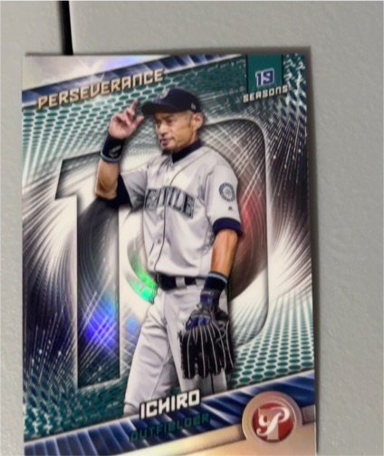 2025 Topps Pristine #P-13 Ichiro Perseverance — front